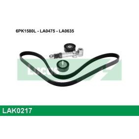Keilrippenriemensatz LAK0217 für ALFA ROMEO