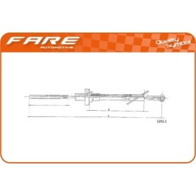 Acquista Cavo frizione da FARE SA 24485 a buon mercato per soli 12,11 €