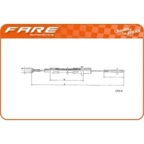 Acquista Cavo frizione da FARE SA 24532 a buon mercato per soli 12,97 €