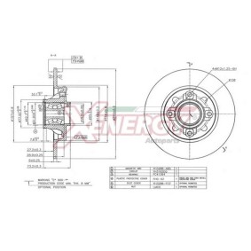 Bremsscheibe von AP XENERGY X601524