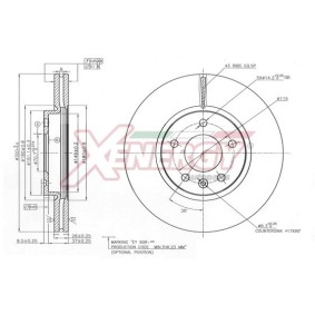 Comprar Disco de freno de AP XENERGY X602825 a bajo precio de 59,73 €