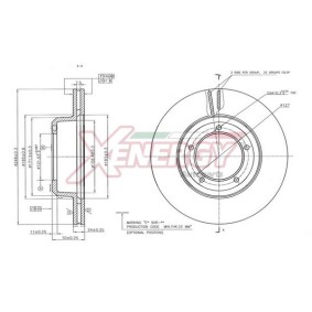 Comprar Disco de freno de AP XENERGY X602833 a bajo precio de 42,54 €