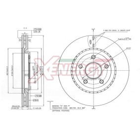 Bremsscheibe X602857 für Voyager (404_) für 63,37 CHF