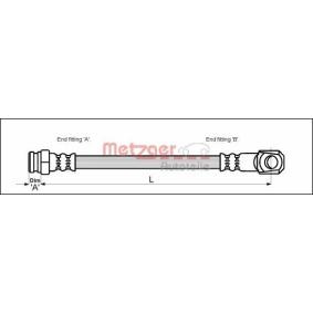 Comprar Latiguillo de freno de METZGER 4114050 a bajo precio de 9,37 €