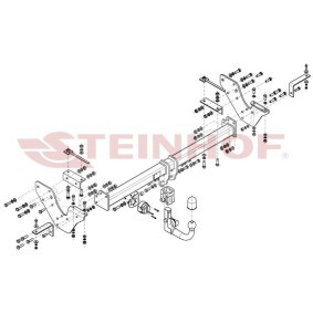 Anhängerkupplung von STEINHOF für D-Max II Pritsche / Fahrgestell (TFR, TFS) günstig online kaufen