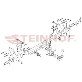 Anhängerkupplung von STEINHOF für D-Max II Pritsche / Fahrgestell (TFR, TFS) günstig online kaufen