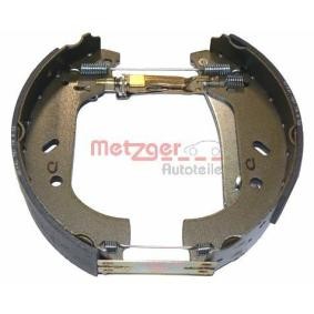 Bremsensatz, Trommelbremse von METZGER