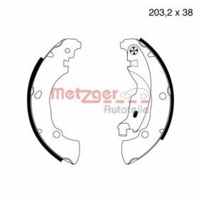 Compre Jogo de maxilas de travão da METZGER MG 717 a um preço baixo por 26,64 €
