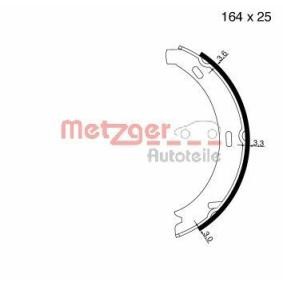 Bremsbackensatz, Feststellbremse für MERCEDES-BENZ von METZGER