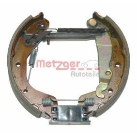 Bremsensatz, Trommelbremse von METZGER