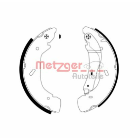 Bremsbackensatz von METZGER