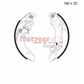 Compre Jogo de maxilas de travão da METZGER MG 980 a um preço baixo por 28,94 €