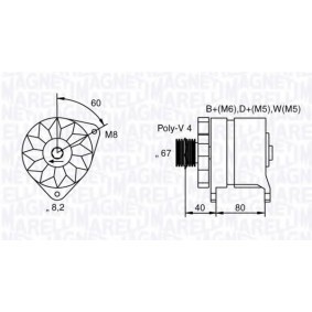 Lichtmaschine von MAGNETI MARELLI