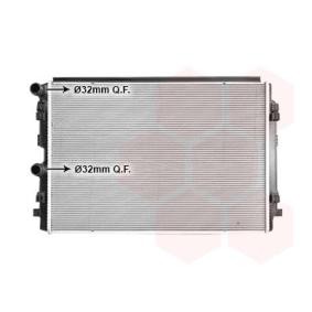 Kjøp Radiator, motorkjøling av VAN WEZEL 58012727 til den lave prisen 1382,62 NOK