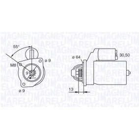 Acquista Motorino avviamento da MAGNETI MARELLI 063103025010 a buon mercato per soli 170,11 €