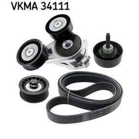 Comprar Juego de correas trapeciales poli V de SKF VKMA 34111 a bajo precio de 113,35 €