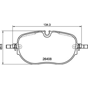 Køb Bremseklodser af BREMBO P 85 195 til den lave pris 855,68 DKK