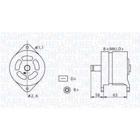 Lichtmaschine von MAGNETI MARELLI