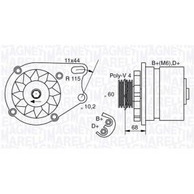 Lichtmaschine 063321761010 von MAGNETI MARELLI günstig für 227,63 € online kaufen