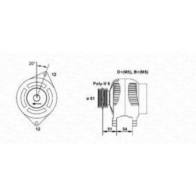 Lichtmaschine von MAGNETI MARELLI