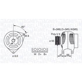 Lichtmaschine von MAGNETI MARELLI