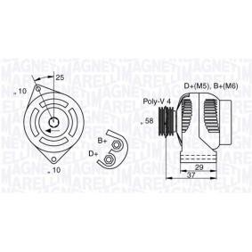 Köp Generator av MAGNETI MARELLI 063341658010 till det låga priset 2141,64 kr