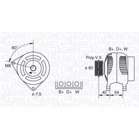 Lichtmaschine von MAGNETI MARELLI