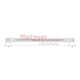 Bremsschlauch für IVECO von METZGER