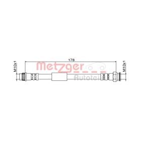 Köp Bromsslang av METZGER 4111843 till det låga priset 370,34 kr