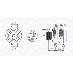 Lichtmaschine 063377023010 von MAGNETI MARELLI günstig für 234,60 € online kaufen