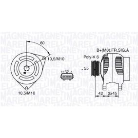 Kjøp Dynamo av MAGNETI MARELLI 063377416010 til den lave prisen 3253,46 NOK
