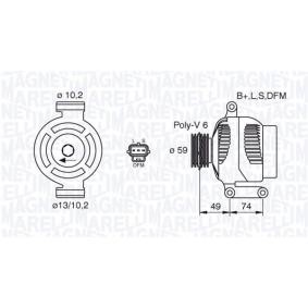 Lichtmaschine 063380005010 für JAGUAR