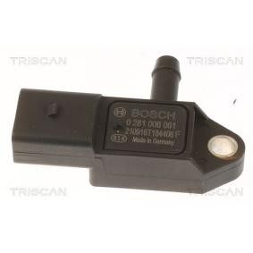 Køb Sensor, udstødningstryk af TRISCAN 8823 29010 til den lave pris 548,33 DKK