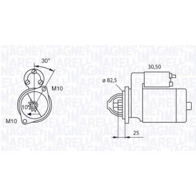 Acquista Motorino avviamento da MAGNETI MARELLI 063522608010 a buon mercato per soli 246,56 €