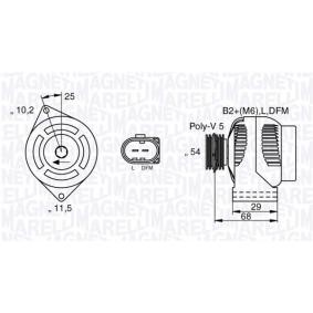 Køb Generator af MAGNETI MARELLI 063532250200 til den lave pris 2809,54 DKK