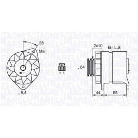 Lichtmaschine von MAGNETI MARELLI