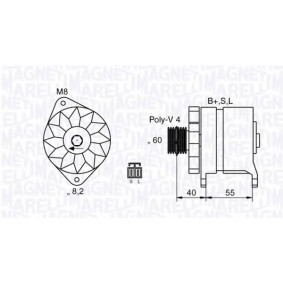 Lichtmaschine von MAGNETI MARELLI