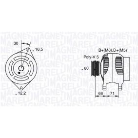 Lichtmaschine 063533250580 von MAGNETI MARELLI günstig für 242,78 € online kaufen