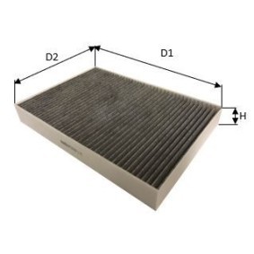 Köp Kupéfilter av CLEAN FILTER NC2432CA till det låga priset 301,35 kr