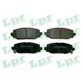 Achetez des Plaquettes de frein LPR 05P2274 à prix pour 69,31 €