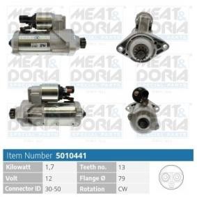 Köp Startmotor av MEAT & DORIA 5010441 till det låga priset 1839,74 kr
