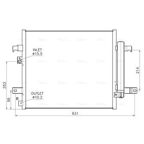Klimakondensator von AVA COOLING SYSTEMS FT5488D