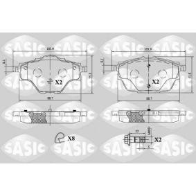 Achetez des Plaquettes de frein SASIC 6210079 à prix pour 40,21 €