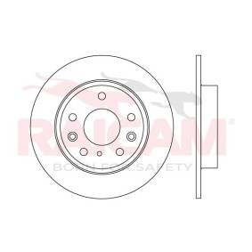 Comprar Disco de freno de RAICAM RD01607 a bajo precio de 88,76 €