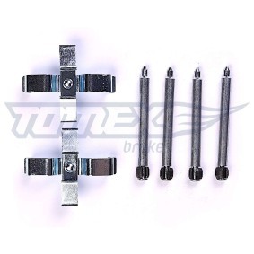 Zubehörsatz, Scheibenbremsbelag von TOMEX brakes für Senator Mk2 (B) (V88) günstig online kaufen