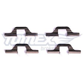 Zubehörsatz, Scheibenbremsbelag für VW von TOMEX brakes