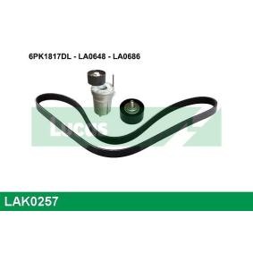 Keilrippenriemensatz LAK0257 für BMW