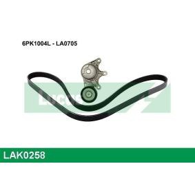 Keilrippenriemensatz LAK0258 für BMW