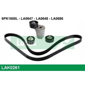 Keilrippenriemensatz LAK0261 für BMW