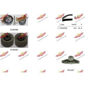 Achetez des Kit de distribution + pompe à eau AUTOKIT 04.5137PA à prix pour 197,80 €